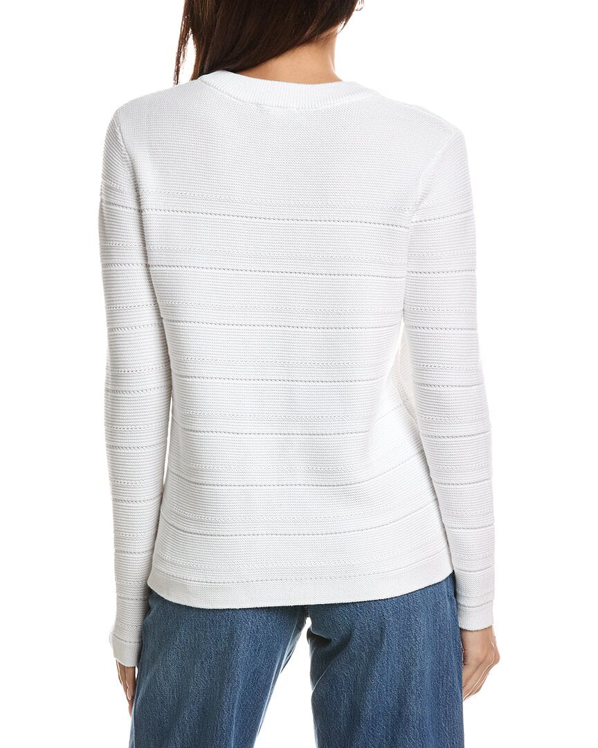 Forte Cashmere Forte Cashmere Stripe Knit Sweater