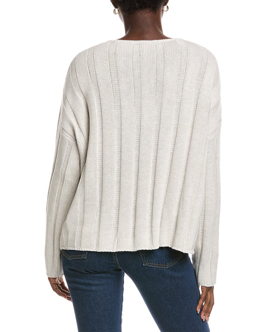 Forte Cashmere Forte Cashmere Wide Rib Sweater
