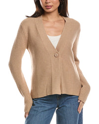 Forte Cashmere Forte Cashmere Garter & Rib Cardigan