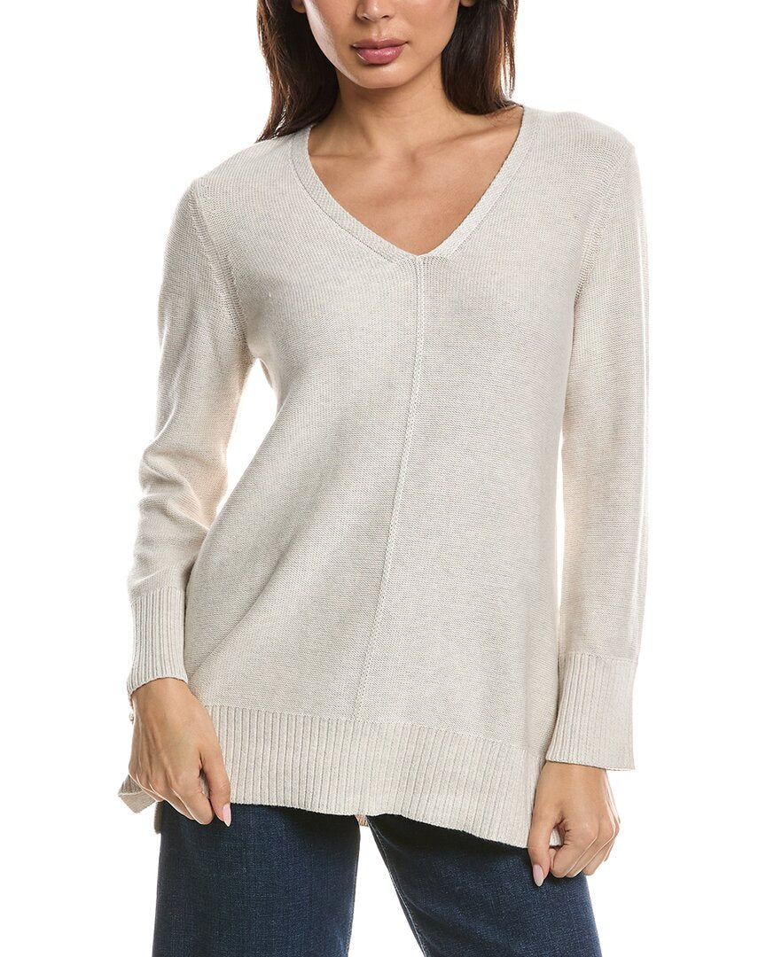Forte Cashmere Forte Cashmere Easy V-Neck Sweater