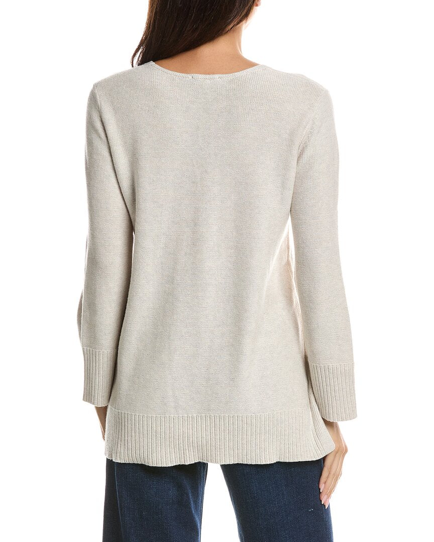 Forte Cashmere Forte Cashmere Easy V-Neck Sweater
