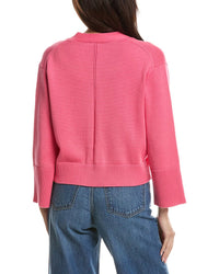 Forte Cashmere Forte Cashmere Wide Sleeve Cardigan
