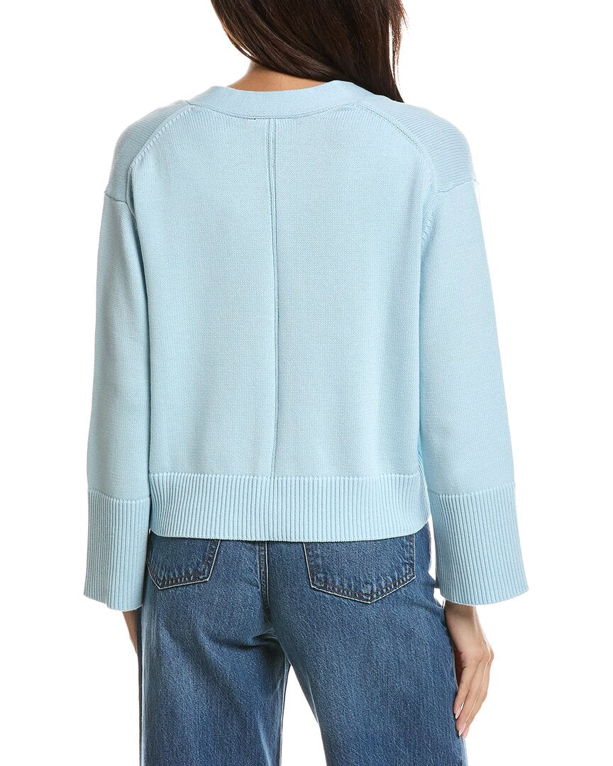 Forte Cashmere Forte Cashmere Wide Sleeve Cardigan