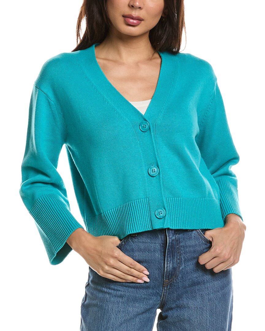 Forte Cashmere Forte Cashmere Wide Sleeve Cardigan