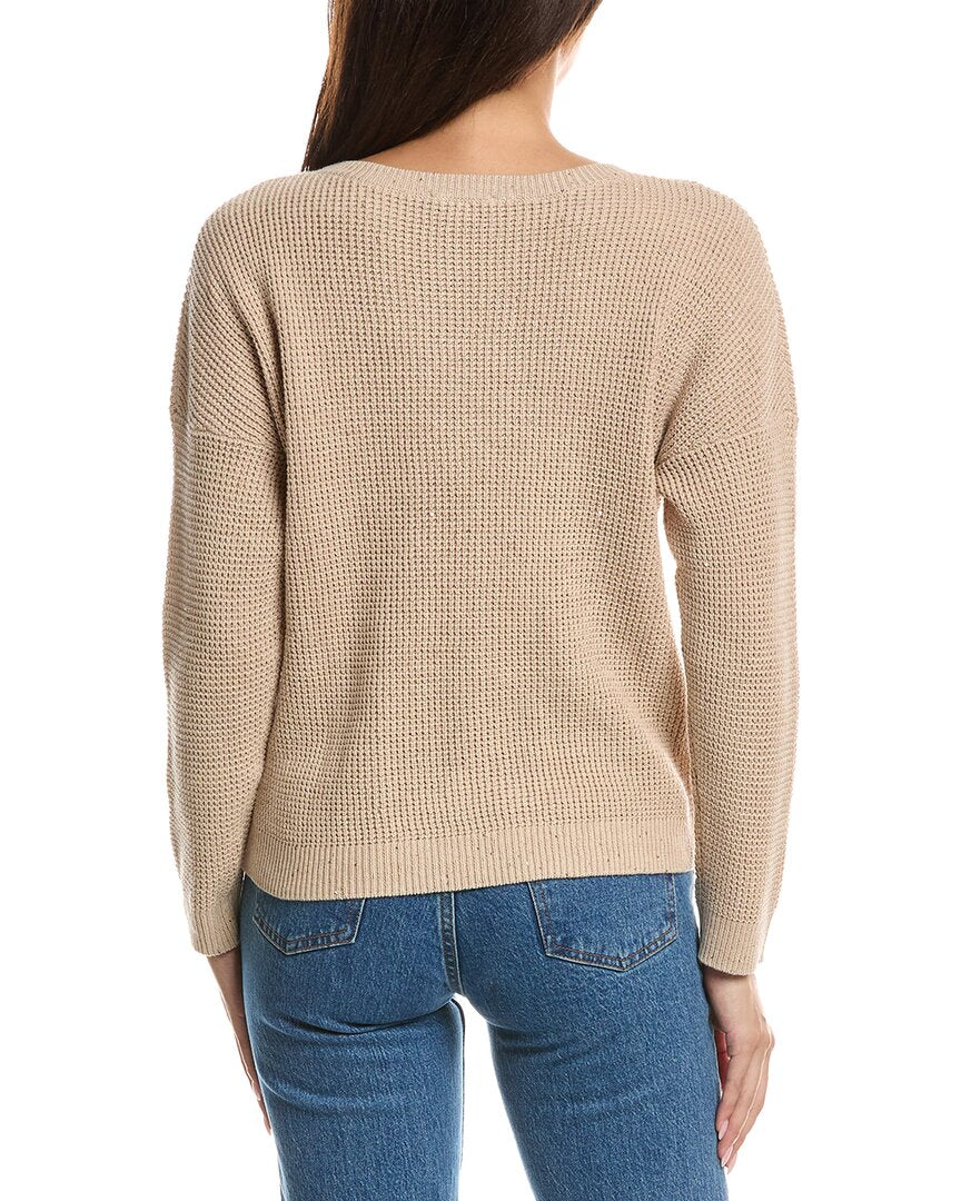 Forte Cashmere Forte Cashmere Thermal Sequin Sweater