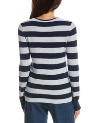 Forte Cashmere Forte Cashmere Thermal Crewneck Cashmere-Blend Sweater