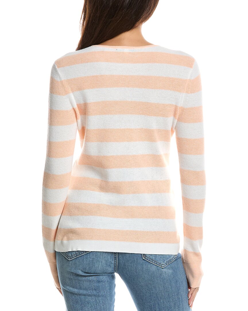 Forte Cashmere Forte Cashmere Thermal Crewneck Cashmere-Blend Sweater