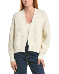 Forte Cashmere Sequin Mohair-Blend Cardigan