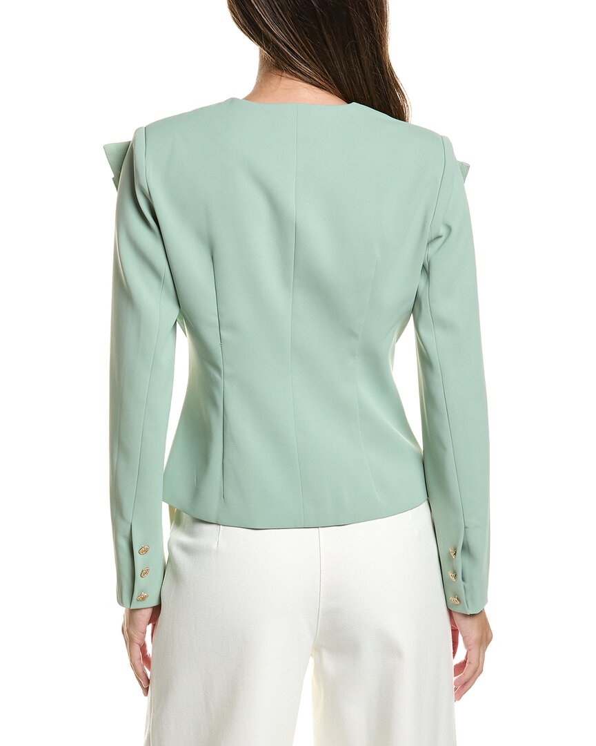 Gracia Gracia Ruffle Front Jacket