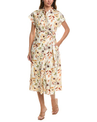 Gracia Gracia Flower Print Cross Body Dress