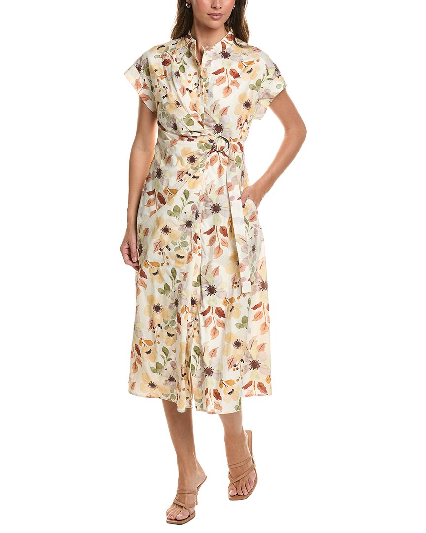 Gracia Gracia Flower Print Cross Body Dress