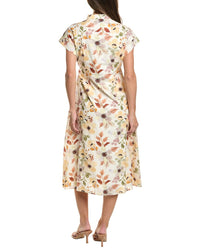 Gracia Gracia Flower Print Cross Body Dress