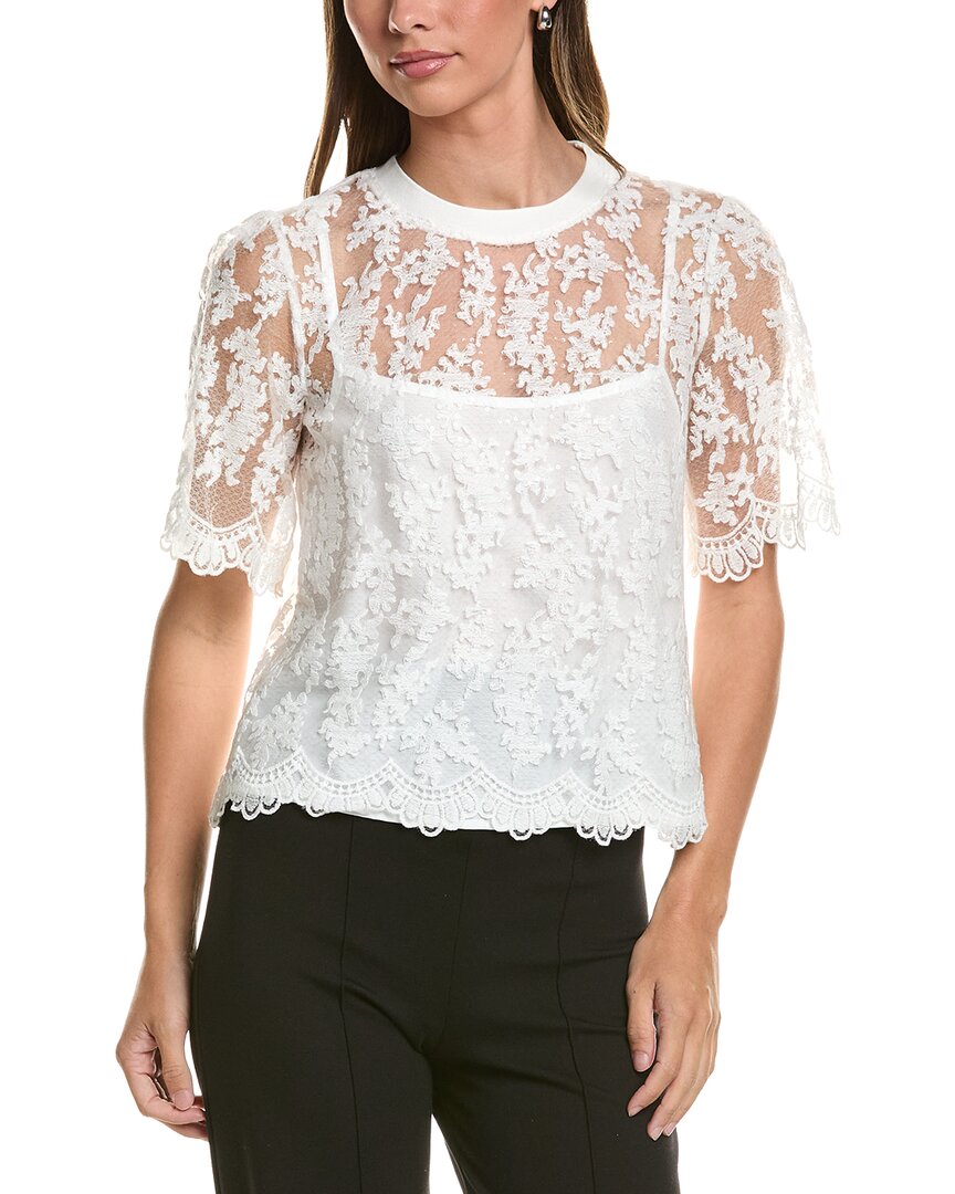 Gracia Gracia Lace Work Top