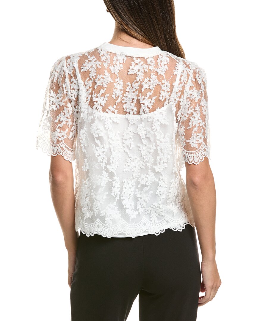 Gracia Gracia Lace Work Top