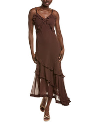 1.STATE 1.State Asymmetrical Maxi Dress