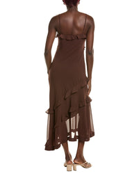 1.STATE 1.State Asymmetrical Maxi Dress