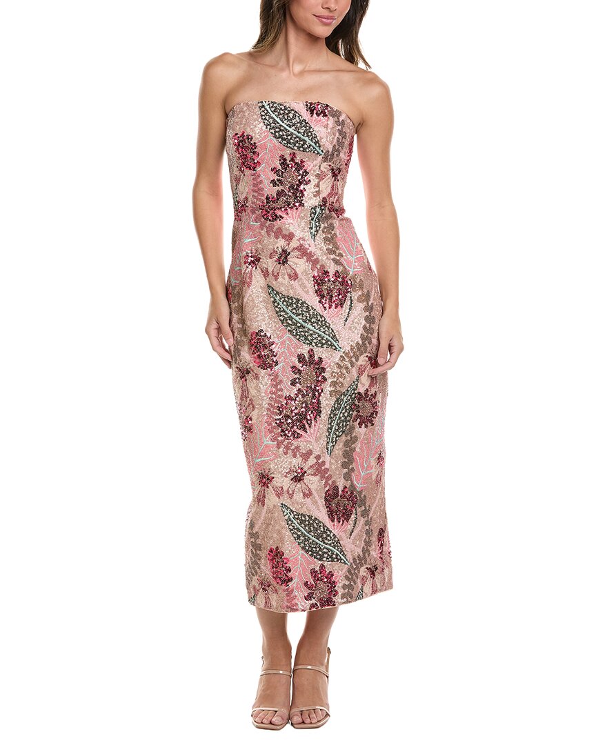 Milly Milly Esmeralda Sequins Strapless Dress