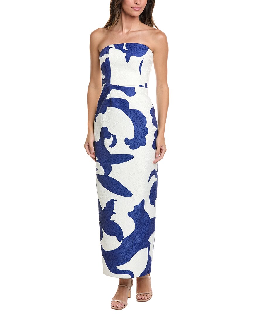 Milly Milly Orion Lily Silhouette Jacquard Dress