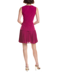 Milly Milly Haddy Pleated Mini Dress