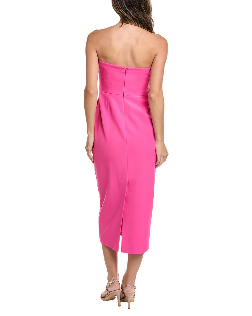 Milly Milly Taylor Triangle Pleat Cady Dress