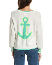 WISPR Wispr Anchor V-Neck Silk-Blend Sweater