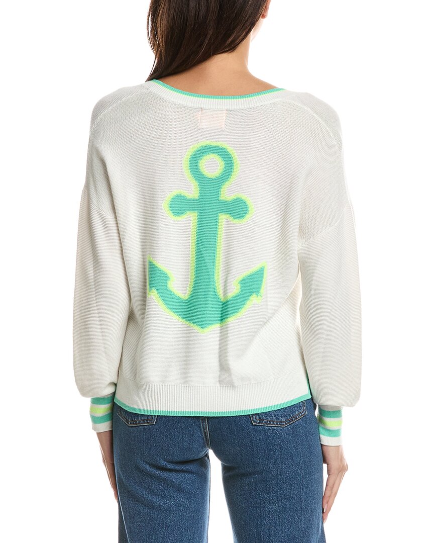 WISPR Wispr Anchor V-Neck Silk-Blend Sweater