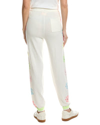 WISPR Wispr Floral Embroidery Silk-Blend Jogger