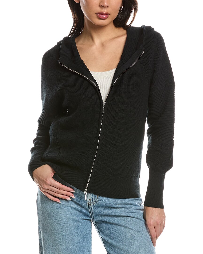 WISPR Wispr Lana Rib Detail Zip Hoodie
