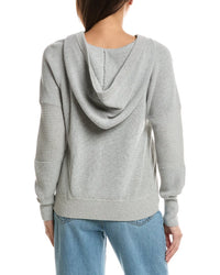 WISPR Wispr Lana Rib Detail Zip Hoodie