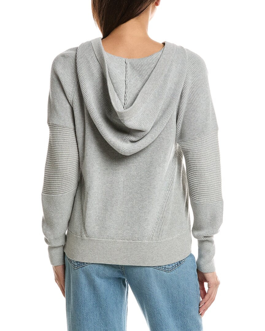 WISPR Wispr Lana Rib Detail Zip Hoodie