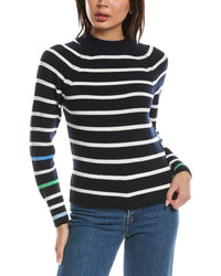 WISPR Wispr Liberty Stripe Crewneck Sweater