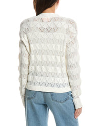 WISPR Wispr Chevron Stitch Cardigan