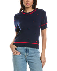 WISPR Wispr Mini Heart Embroidered T-Shirt