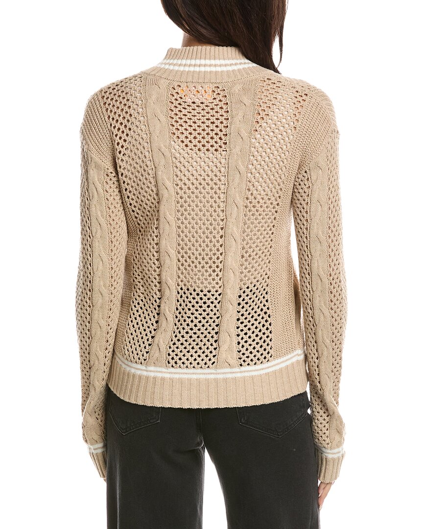 WISPR Wispr Open Cable Silk-Blend Bomber Jacket