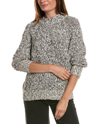 WISPR Wispr Chunky Twist Raglan Crewneck Sweater