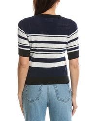 WISPR Wispr Texture Stripe T-Shirt