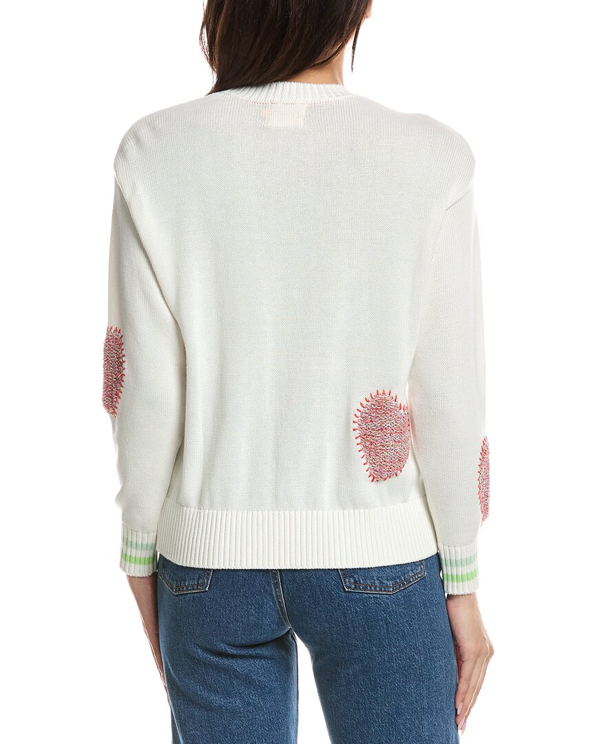 WISPR Wispr Tufted Heart Crewneck Sweater