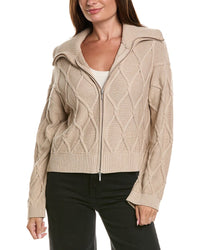 WISPR Wispr Diamond Cable Zip Jacket
