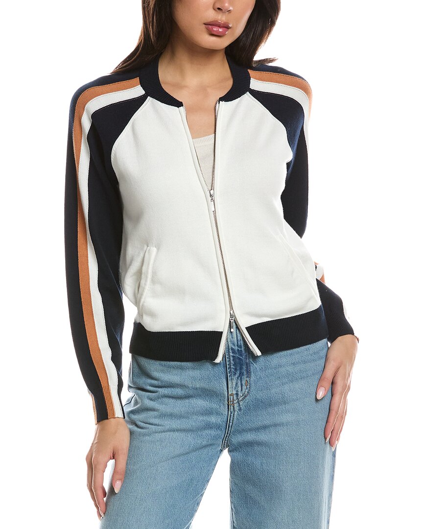 WISPR Wispr Valerie Stripe Bomber Jacket
