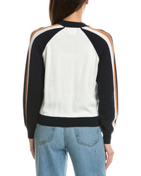 WISPR Wispr Valerie Stripe Bomber Jacket
