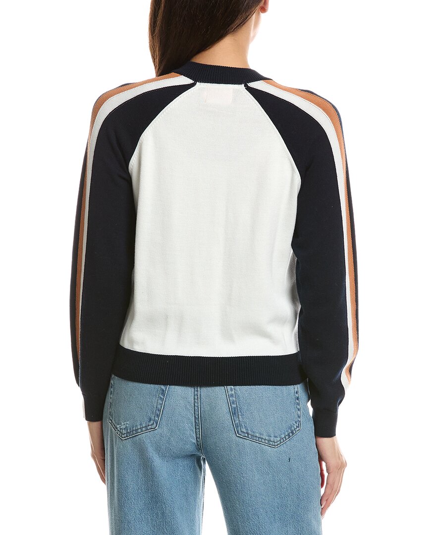 WISPR Wispr Valerie Stripe Bomber Jacket