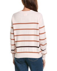 WISPR Wispr Camo V-Neck Silk-Blend Sweater