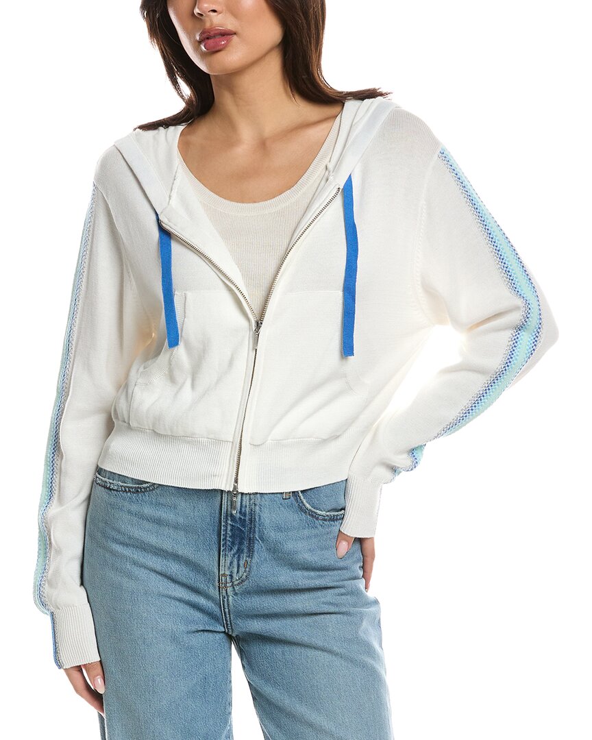 WISPR Wispr Geo Sleeve Cropped Hoodie