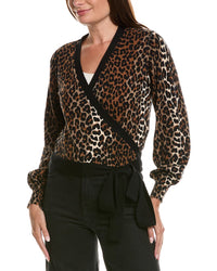 WISPR Wispr Lisa Leopard Ballet Wrap