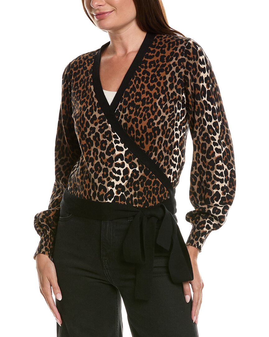 WISPR Wispr Lisa Leopard Ballet Wrap