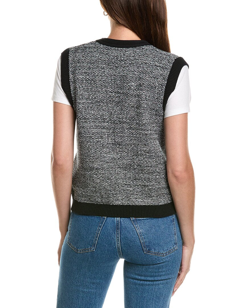 WISPR Wispr Mary Moss Stitch Vest
