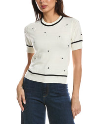 WISPR Wispr Mini Heart Embroidered T-Shirt