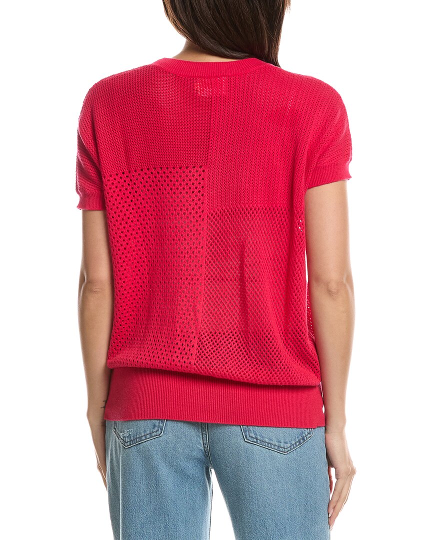 WISPR Wispr Mixed Pointelle Silk-Blend Tank