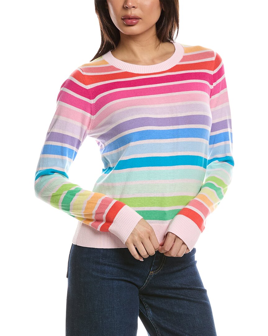 WISPR Wispr Multi Stripe Crewneck Sweater