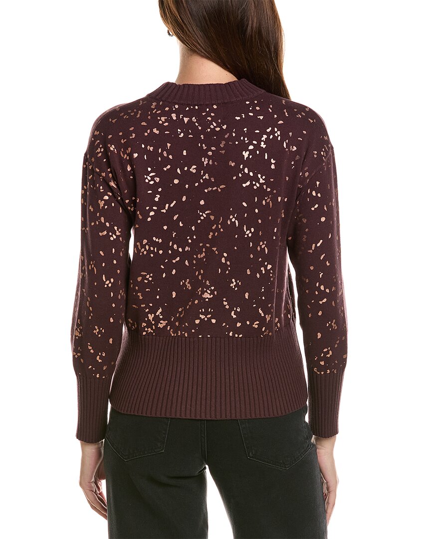 WISPR Wispr Scatter Foil Crewneck Sweater